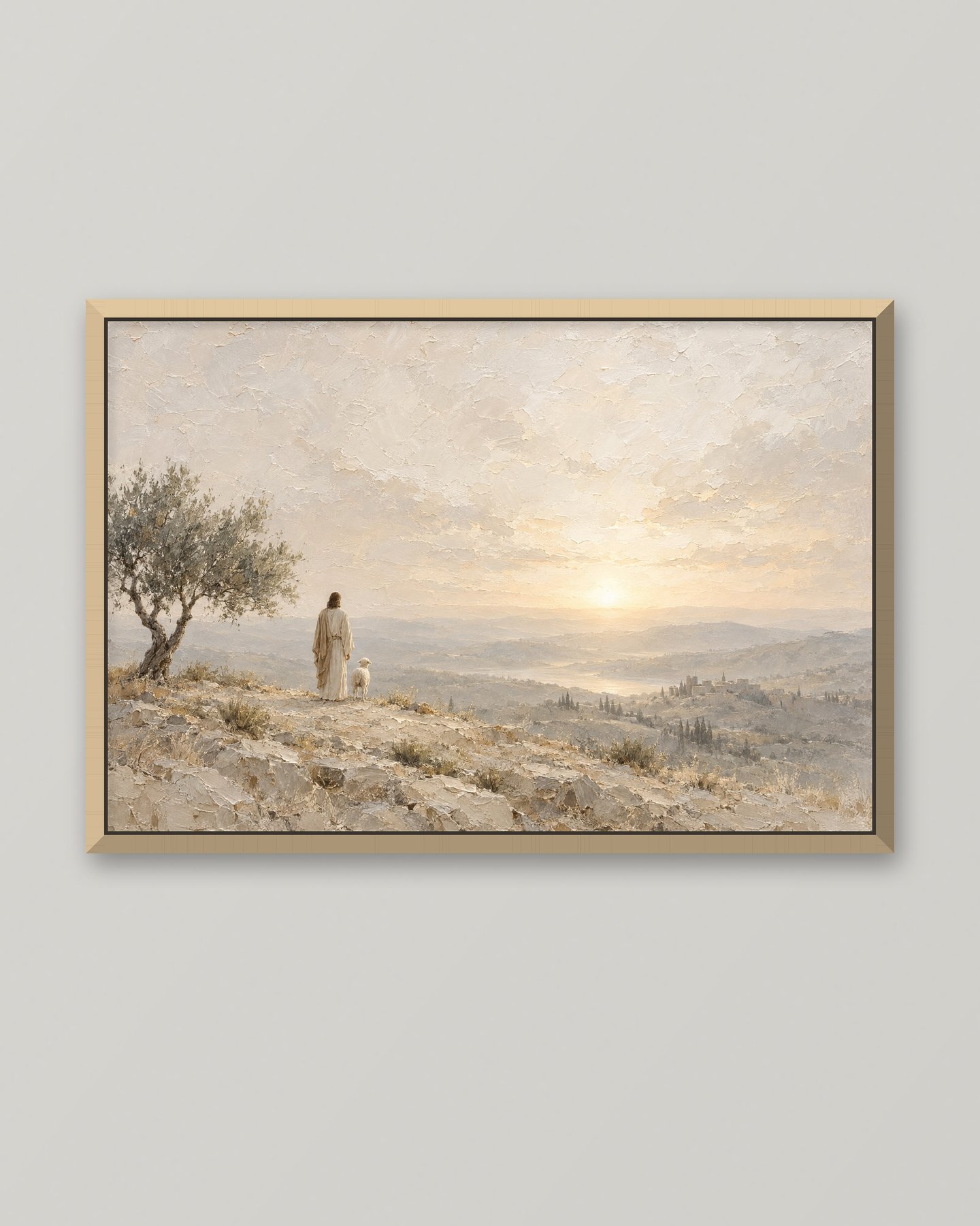 Cordero de Dios, cuadro religioso moderno