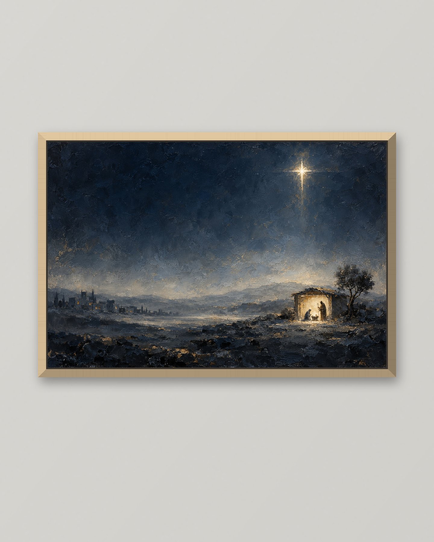 La Natividad, cuadro religioso moderno