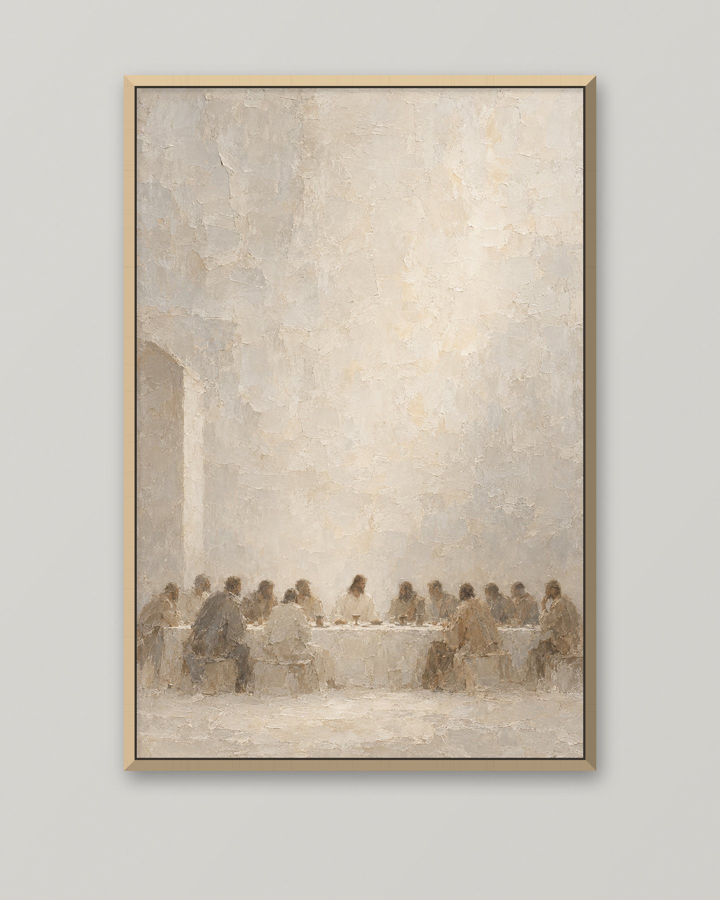 La Última Cena — Vertical, cuadro religioso moderno