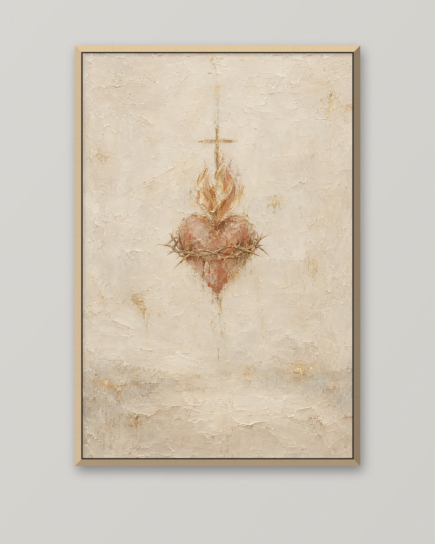 Sagrado Corazón — Símbolo, cuadro religioso moderno