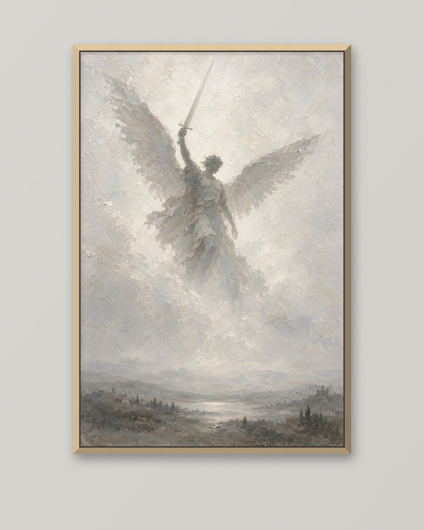 San Miguel Arcángel, cuadro religioso moderno